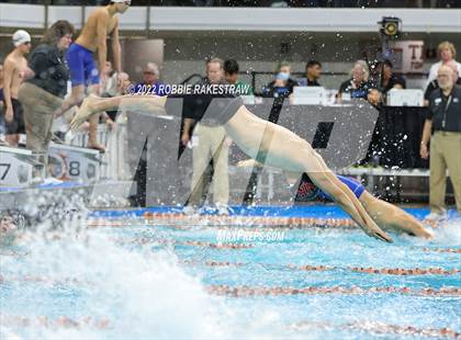 Thumbnail 2 in UIL 6A Boys Swimming & Diving State Prelims photogallery.