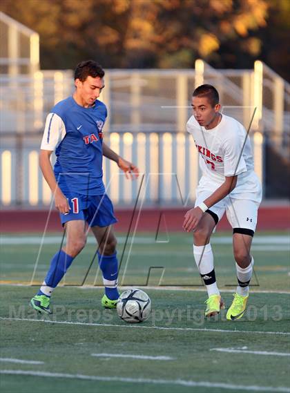 Thumbnail 2 in Tamalpais vs Montgomery (CIF NCS D1 Final) photogallery.