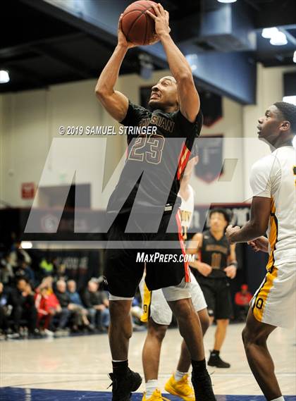 Thumbnail 1 in Salesian College Preparatory vs. Bishop O'Dowd (MaxPreps MLK Classic) photogallery.