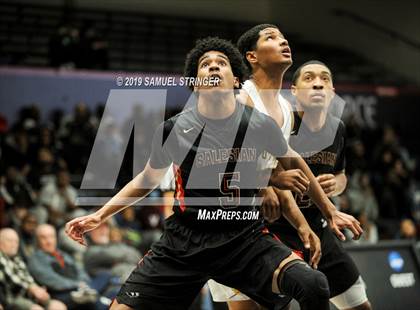 Thumbnail 1 in Salesian College Preparatory vs. Bishop O'Dowd (MaxPreps MLK Classic) photogallery.