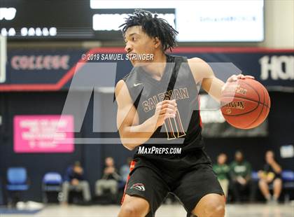 Thumbnail 2 in Salesian College Preparatory vs. Bishop O'Dowd (MaxPreps MLK Classic) photogallery.