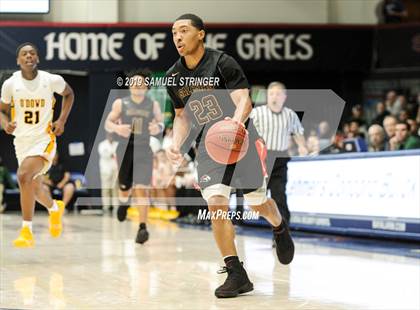Thumbnail 1 in Salesian College Preparatory vs. Bishop O'Dowd (MaxPreps MLK Classic) photogallery.