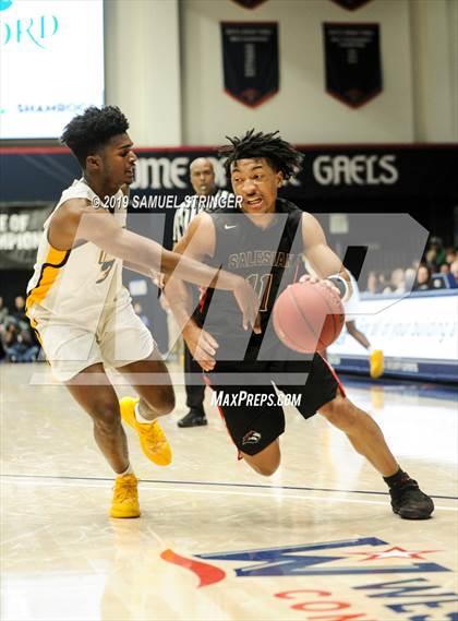 Thumbnail 3 in Salesian College Preparatory vs. Bishop O'Dowd (MaxPreps MLK Classic) photogallery.