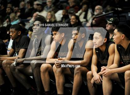 Thumbnail 2 in Salesian College Preparatory vs. Bishop O'Dowd (MaxPreps MLK Classic) photogallery.