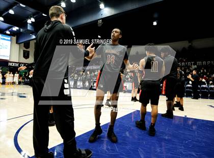 Thumbnail 1 in Salesian College Preparatory vs. Bishop O'Dowd (MaxPreps MLK Classic) photogallery.