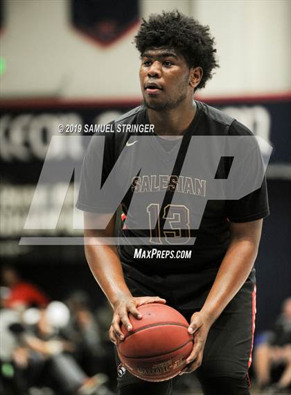 Thumbnail 1 in Salesian College Preparatory vs. Bishop O'Dowd (MaxPreps MLK Classic) photogallery.