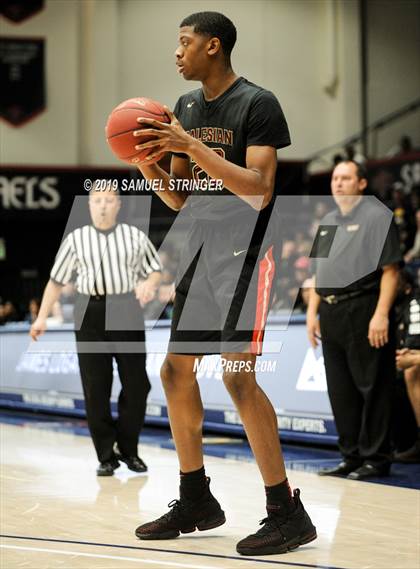 Thumbnail 3 in Salesian College Preparatory vs. Bishop O'Dowd (MaxPreps MLK Classic) photogallery.