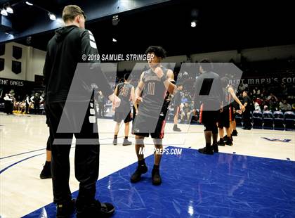 Thumbnail 2 in Salesian College Preparatory vs. Bishop O'Dowd (MaxPreps MLK Classic) photogallery.