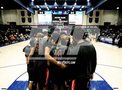 Thumbnail 1 in Salesian College Preparatory vs. Bishop O'Dowd (MaxPreps MLK Classic) photogallery.