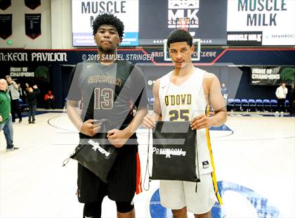 Thumbnail 3 in Salesian College Preparatory vs. Bishop O'Dowd (MaxPreps MLK Classic) photogallery.