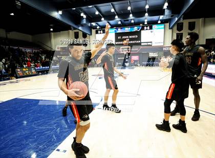 Thumbnail 1 in Salesian College Preparatory vs. Bishop O'Dowd (MaxPreps MLK Classic) photogallery.