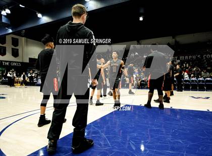 Thumbnail 1 in Salesian College Preparatory vs. Bishop O'Dowd (MaxPreps MLK Classic) photogallery.