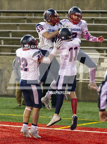 Thumbnail 3 in Shoreham-Wading River vs. Cold Spring Harbor - Class IV Long Island Championship photogallery.