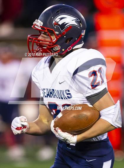 Thumbnail 2 in Shoreham-Wading River vs. Cold Spring Harbor - Class IV Long Island Championship photogallery.