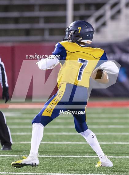 Thumbnail 1 in Shoreham-Wading River vs. Cold Spring Harbor - Class IV Long Island Championship photogallery.