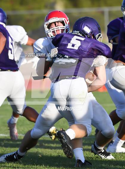 Thumbnail 3 in Queen Creek vs. Brophy College Prep (Scrimmage)  photogallery.