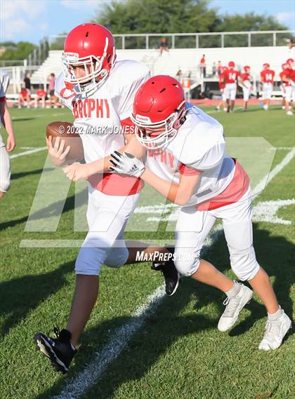 Thumbnail 1 in Queen Creek vs. Brophy College Prep (Scrimmage)  photogallery.