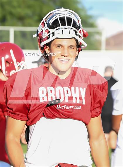 Thumbnail 2 in Queen Creek vs. Brophy College Prep (Scrimmage)  photogallery.