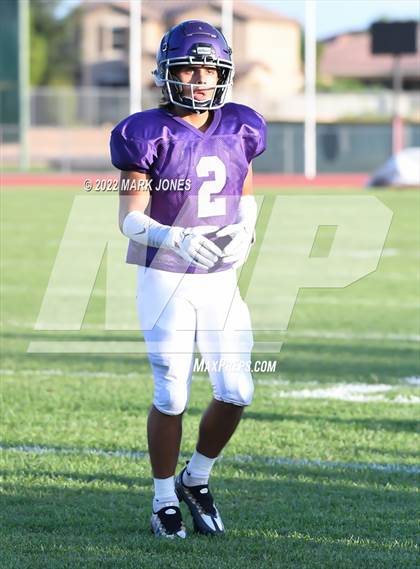 Thumbnail 1 in Queen Creek vs. Brophy College Prep (Scrimmage)  photogallery.