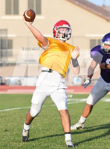 Thumbnail 3 in Queen Creek vs. Brophy College Prep (Scrimmage)  photogallery.