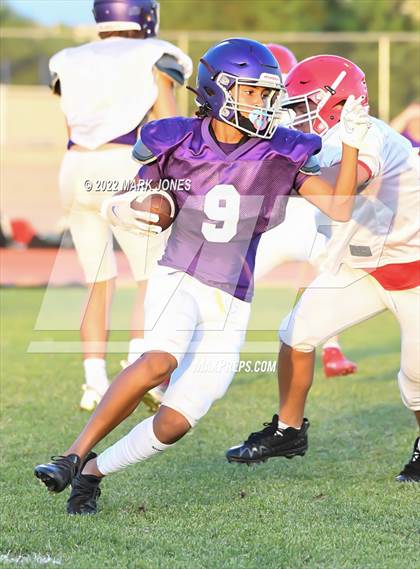 Thumbnail 3 in Queen Creek vs. Brophy College Prep (Scrimmage)  photogallery.