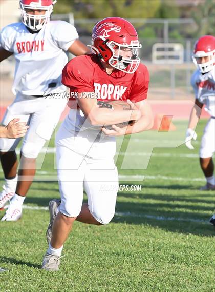 Thumbnail 1 in Queen Creek vs. Brophy College Prep (Scrimmage)  photogallery.