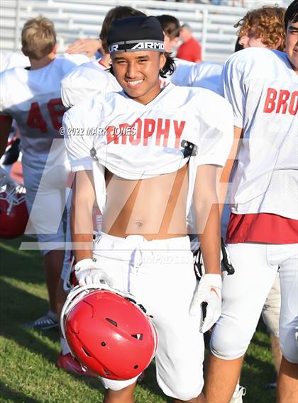 Thumbnail 3 in Queen Creek vs. Brophy College Prep (Scrimmage)  photogallery.