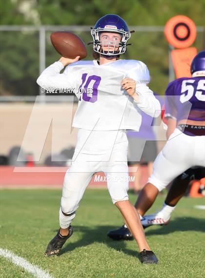 Thumbnail 2 in Queen Creek vs. Brophy College Prep (Scrimmage)  photogallery.