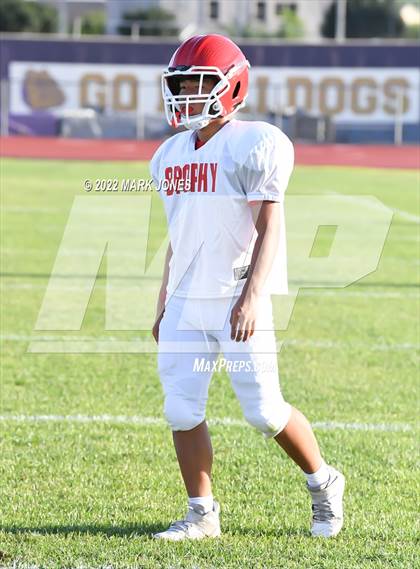 Thumbnail 2 in Queen Creek vs. Brophy College Prep (Scrimmage)  photogallery.
