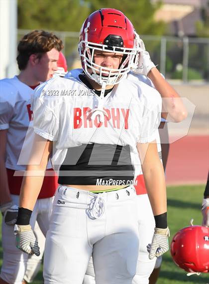 Thumbnail 2 in Queen Creek vs. Brophy College Prep (Scrimmage)  photogallery.
