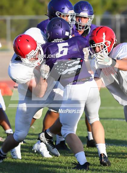 Thumbnail 1 in Queen Creek vs. Brophy College Prep (Scrimmage)  photogallery.