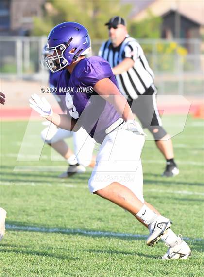 Thumbnail 2 in Queen Creek vs. Brophy College Prep (Scrimmage)  photogallery.
