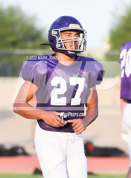 Thumbnail 1 in Queen Creek vs. Brophy College Prep (Scrimmage)  photogallery.