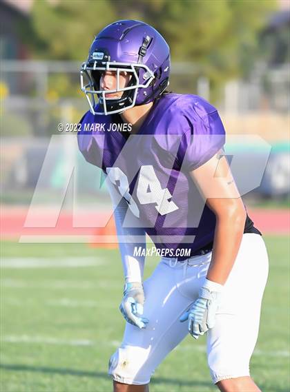 Thumbnail 1 in Queen Creek vs. Brophy College Prep (Scrimmage)  photogallery.
