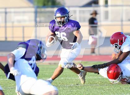 Thumbnail 1 in Queen Creek vs. Brophy College Prep (Scrimmage)  photogallery.