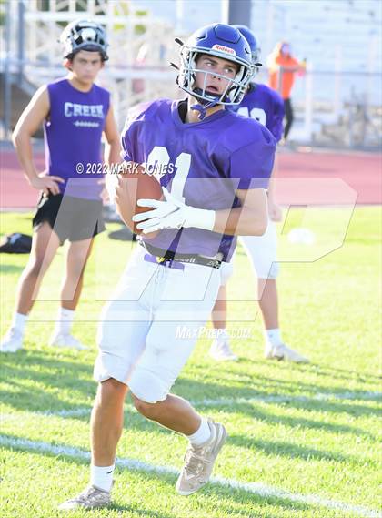 Thumbnail 3 in Queen Creek vs. Brophy College Prep (Scrimmage)  photogallery.