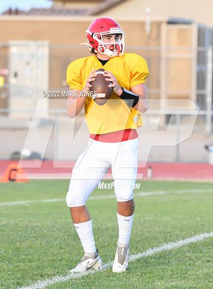 Thumbnail 3 in Queen Creek vs. Brophy College Prep (Scrimmage)  photogallery.