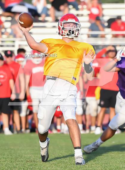 Thumbnail 2 in Queen Creek vs. Brophy College Prep (Scrimmage)  photogallery.