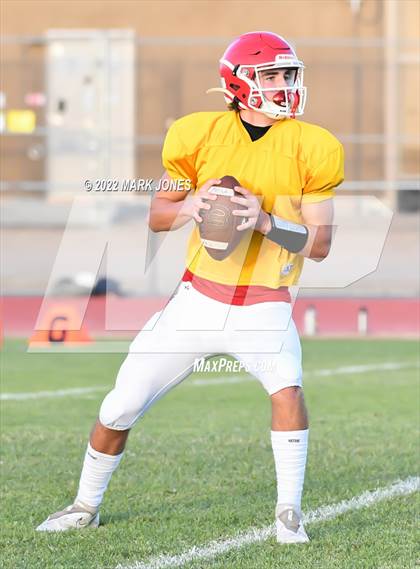 Thumbnail 2 in Queen Creek vs. Brophy College Prep (Scrimmage)  photogallery.