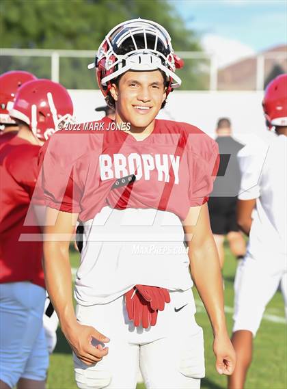 Thumbnail 1 in Queen Creek vs. Brophy College Prep (Scrimmage)  photogallery.
