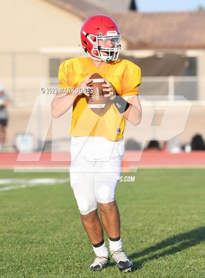 Thumbnail 2 in Queen Creek vs. Brophy College Prep (Scrimmage)  photogallery.