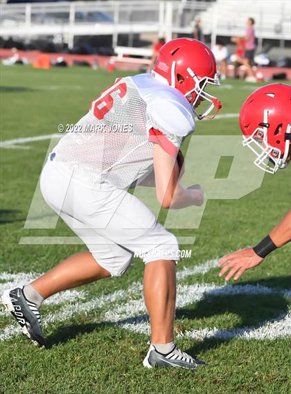 Thumbnail 1 in Queen Creek vs. Brophy College Prep (Scrimmage)  photogallery.