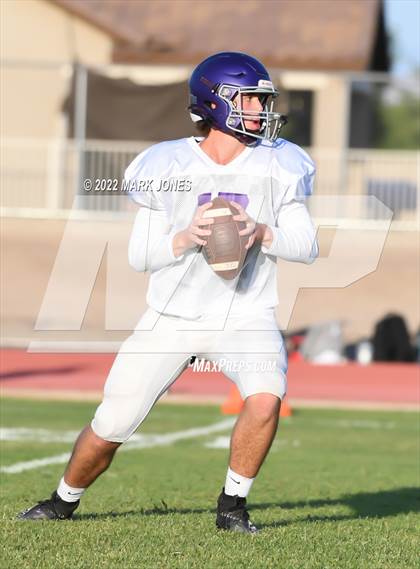 Thumbnail 2 in Queen Creek vs. Brophy College Prep (Scrimmage)  photogallery.
