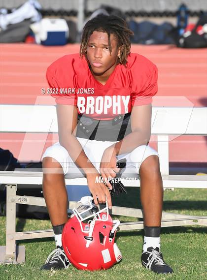 Thumbnail 1 in Queen Creek vs. Brophy College Prep (Scrimmage)  photogallery.