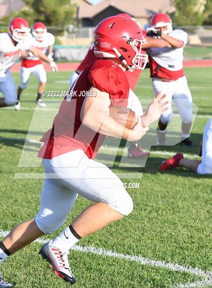 Thumbnail 1 in Queen Creek vs. Brophy College Prep (Scrimmage)  photogallery.
