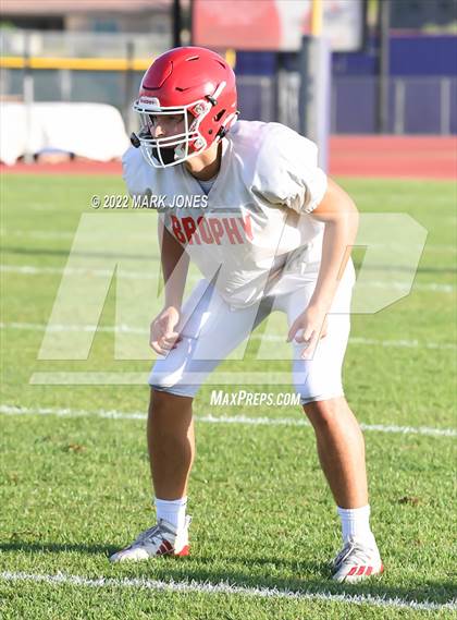 Thumbnail 3 in Queen Creek vs. Brophy College Prep (Scrimmage)  photogallery.