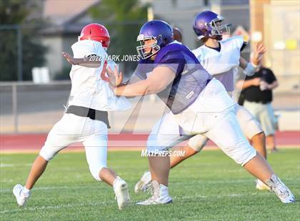 Thumbnail 3 in Queen Creek vs. Brophy College Prep (Scrimmage)  photogallery.