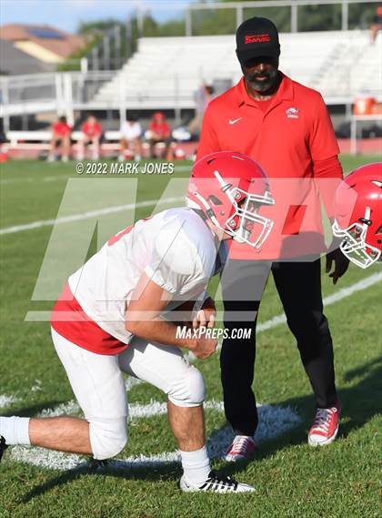 Thumbnail 3 in Queen Creek vs. Brophy College Prep (Scrimmage)  photogallery.