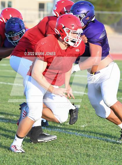 Thumbnail 1 in Queen Creek vs. Brophy College Prep (Scrimmage)  photogallery.