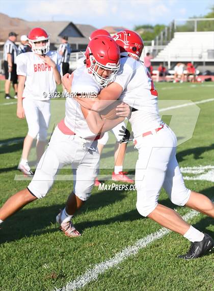 Thumbnail 2 in Queen Creek vs. Brophy College Prep (Scrimmage)  photogallery.